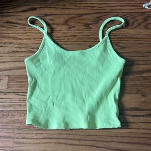 Like green crop top size M